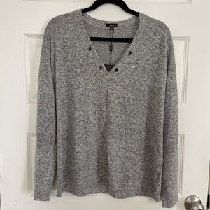 NWT Rails Sweatshirt Grey Size Medium